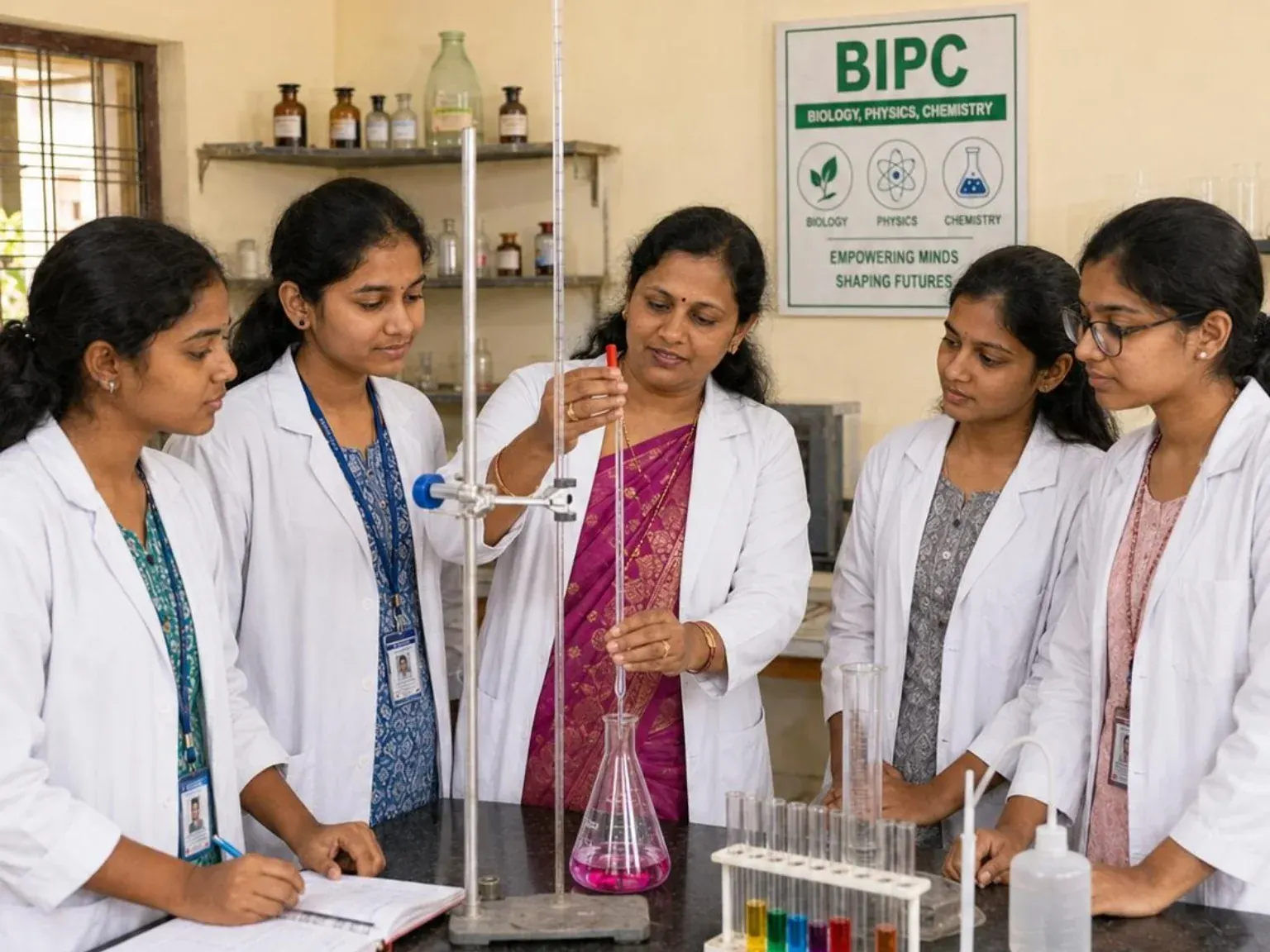 Science practical laboratory learning